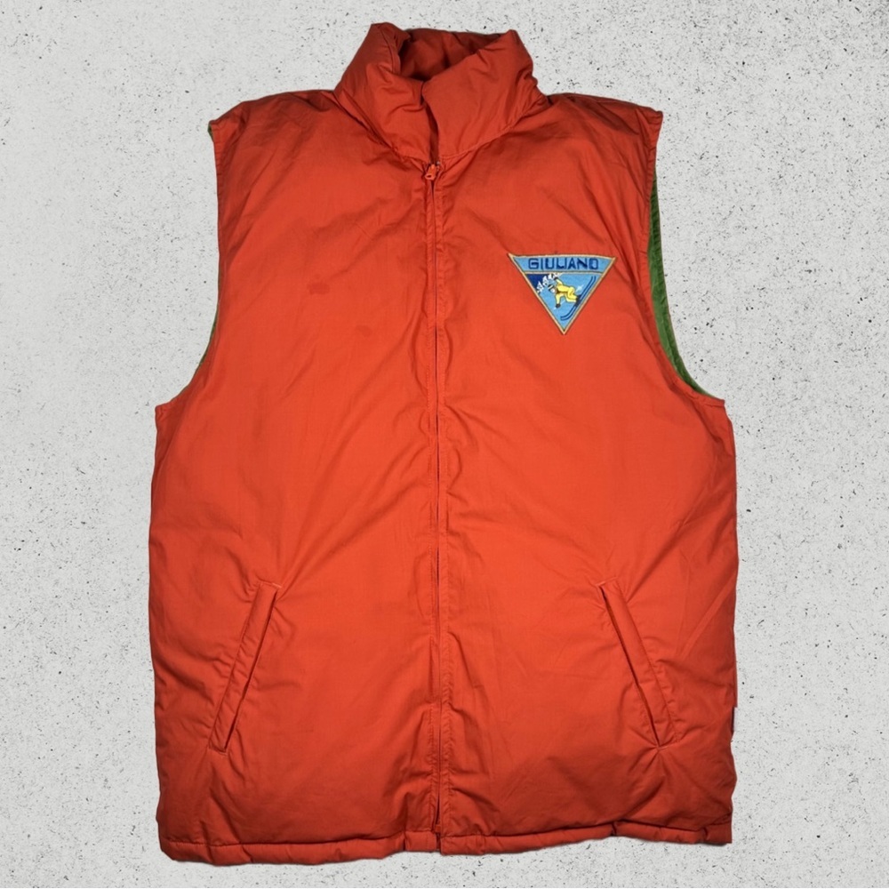 Vintage Winter Puffer Swan Down Vest